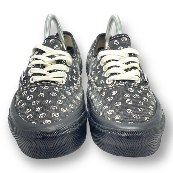Vans Vault OG Authentic LX swirl black shoes sneakers Mens size 9 / women's 10.5 - Picture 4 of 8